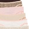 Amazon Essentials Women's Cotton Bikini Brief Underwear (Available in Plus Size), Multipacks