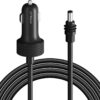 for Starlink Mini 12V Power Cable 3M/10FT, Heavy Duty 16AWG Cigarette Lighter to DC Cord, 12V-48V Car Charger Adapter for Starlink Mini Accessories