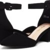 DREAM PAIRS Women's Low Heel Pump Shoes