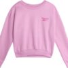 Reebok Girls' Sweatsuit Set - 2 Piece Hoodie Sweatshirt and Leggings - Youth Clothing Set for Girls (7-12)