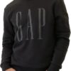 GAP Men's Logo Fleece Crew Sweatshirt