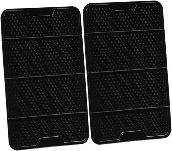 2pcs Non Slip Dashboard Pad Holder for Car Skid Mat for Electronic Gadgets and Accessories Keeps Your Items Secure on The Dash