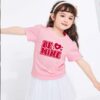 Toddler Girls Valentine's Day Shirt Cute Love Heart T-Shirts Kids Valentine's Day Shirts 2-10 Years