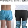 Kids Padded Shorts-HIPS Protective Pads Shorts for Snowboard Ski Skating Cycling,3D Protection for Butt Tailbone