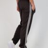 Real Essentials 3 Pack: Men's Mesh Athletic Gym Workout Lounge Open Bottom Sweatpants with Pockets (Available in Big & Tall)