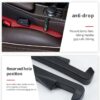 2PCS Car Seat Gap Filler - Car Seat Gap Filler Organizer for Holding Phone,Key,Purse - Universal Car Gap Filler Fits Car Truck SUV Car Interior Accessories (Black/2PCS)…