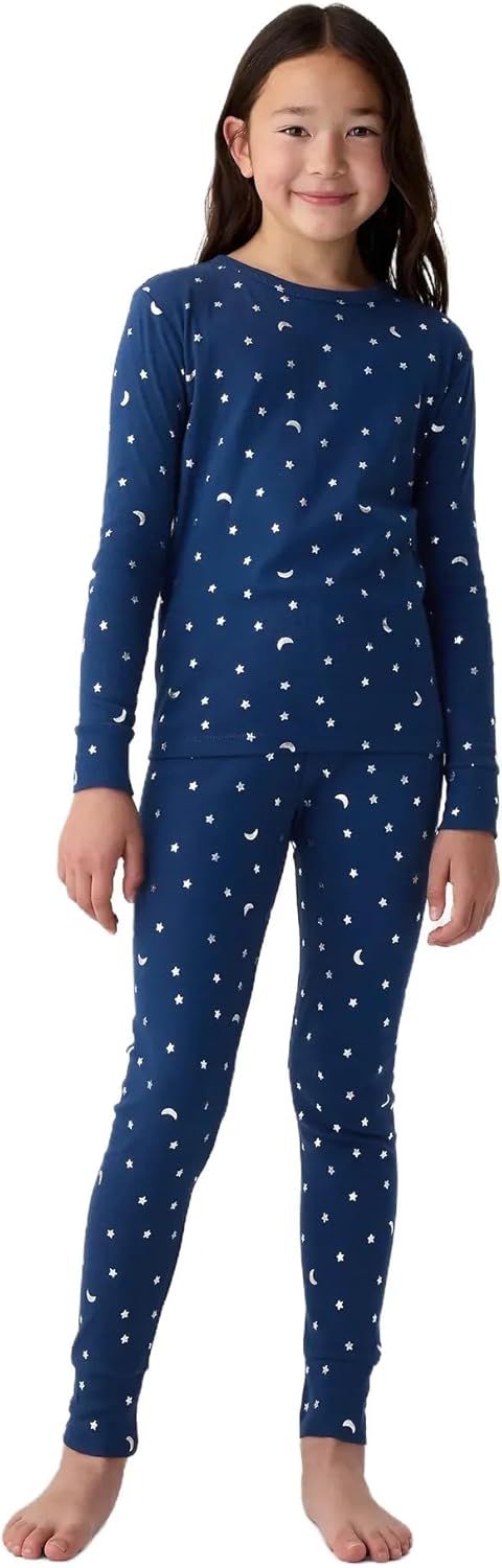 GAP Girls' Long John Pajama Set