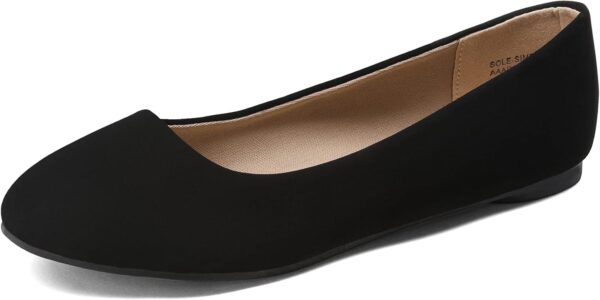 DREAM PAIRS Women's Sole-Simple Ballerina Walking Flats Shoes