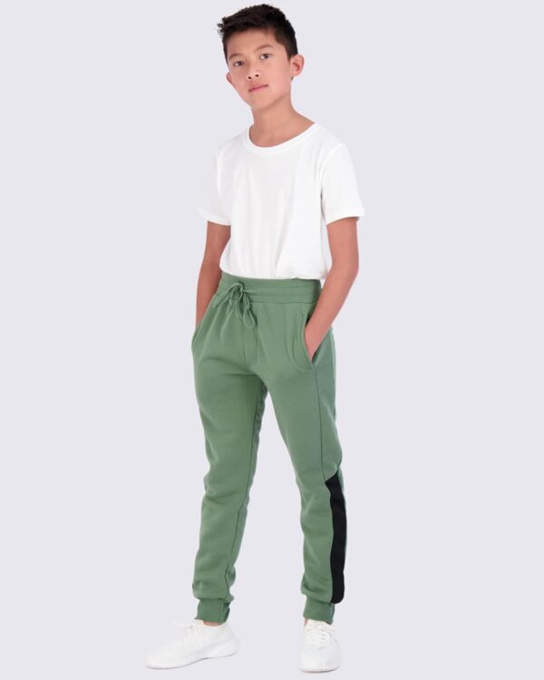 Real Essentials 3 Pack: Boys Cotton Active Fleece Jogger Sweatpants