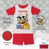 Disney 6-Piece Snug-fit Cotton Pajama Set, Soft & Cute for Kids