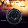 ANERIMST Unique Gifts for Men, Outdoor Bluetooth Speaker Waterproof Wireless with Torch LED Light, Birthday Gift for Boyfriend Him Dad, Cool for Garden, Patio, Outside (Black)