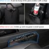 Fekey&JF Foldable Car Trash Can, Hanging Waterproof Leakproof Trash Can Storage Bag for Car with Large Capacity, Car Interior Accessories (Large)