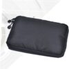 Angoily Waterproof Travel Digital Pouch USB Cable Storage Bag & Electronics Organizer Case for Gadgets Black