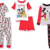 Disney 6-Piece Snug-fit Cotton Pajama Set, Soft & Cute for Kids