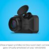 Garmin Dash Cam™ Mini 3, Ultracompact 1080p HD Dash Cam with a 140-degree Field of View, Built in Clarity™ Polarizer, Voice Controlled, Automatic Recording