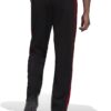 adidas Men's Essentials Warm-Up Open Hem 3-Stripes Tracksuit Pants