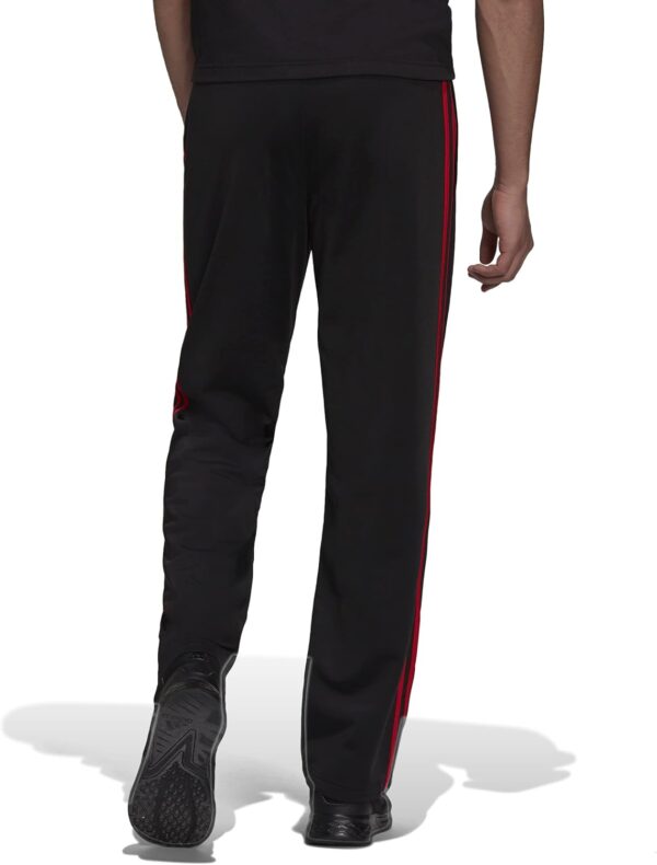 adidas Men's Essentials Warm-Up Open Hem 3-Stripes Tracksuit Pants