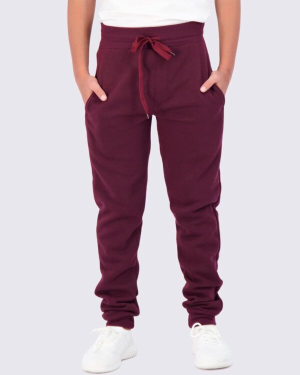 Real Essentials 3 Pack: Boys Cotton Active Fleece Jogger Sweatpants