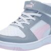 PUMA Unisex-Child Rebound Layup Synthetic Leather Hook and Loop Sneaker