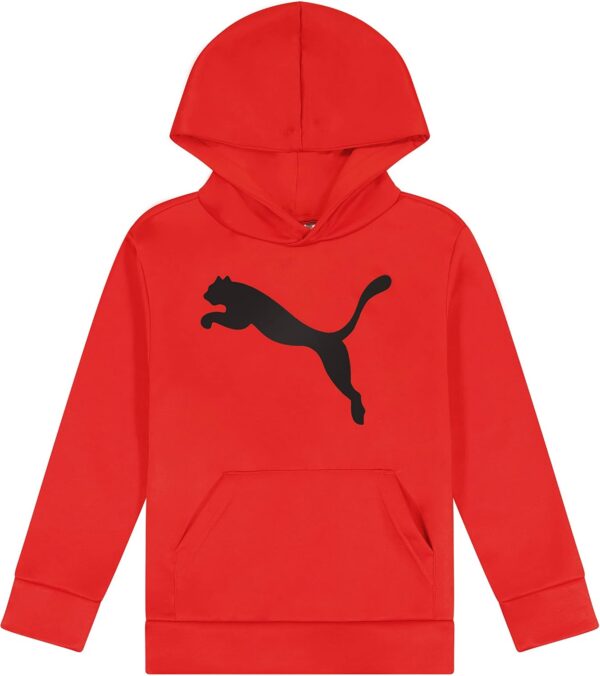 PUMA Boys' Logo Pullover Hoodie