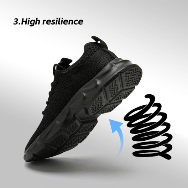 Men's Running Shoes Slip on Walking Shoes Lightweight Sneakers Tennis Workout Casual Breathable Shoes for Sports Gym