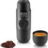 WACACO Minipresso GR, Portable Espresso Machine, Compatible Ground Coffee, Hand Coffee Make, Travel Gadgets, Manually Operated, Perfect for Camping