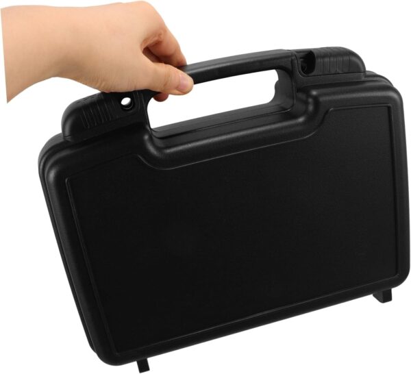 HOMSFOU Multi Purpose Portable Tool Storage Case Durable Accessory Box for Gadgets Electronics and Travel Use Ideal Organizer for Tools and Accessories