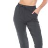 Leggings Depot Women's Relaxed-fit Jogger Track Cuff Sweatpants with Pockets for Yoga, Workout