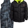 iXtreme Boys' Snowsuit - 2 Piece Heavyweight Insulated Ski Jacket and Snow Bib (12M-7)