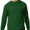 Gildan Adult Heavy Cotton Long Sleeve T-Shirt, Style G5400, 2-Pack