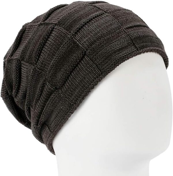 Vgogfly Slouchy Beanie for Men Winter Hats for Guys Cool Beanies Mens Lined Knit Warm Thick Skully Stocking Binie Hat