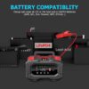 YONHAN Battery Charger 0-20A 12V/24V LiFePO4 Lead Acid Fully Automatic Battery Maintainer, Car Battery Trickle Charger Automotive w/Battery Repair, Winter Mode, for AGM, STD, Gel, Deep Cycle Batteries