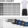 BUYJYA Men's Workout Clothes Athletic Shorts Shirt Set 3 Pack Basketball Football Training Running Gym Christmas gifts