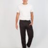 Real Essentials 3 Pack: Men's Mesh Athletic Gym Workout Lounge Open Bottom Sweatpants with Pockets (Available in Big & Tall)