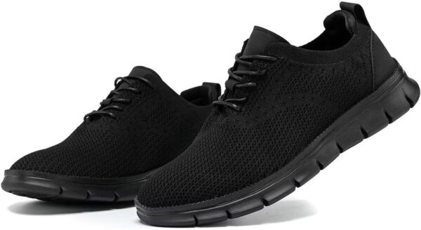 Men's Mesh Sneakers Oxfords Lace-Up Lightweight Casual Walking Shoes Dress Shoes Fashion Sneakers Walking Shoes