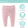 The Peanutshell Baby Girl Pants, Baby Girls' Clothing, Cotton Baby Clothes for Girls, Newborn to 24 Month Pants, Bottoms