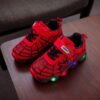 RAYCHY Children's Casual Shoes Boys Breathable Non-Slip Light Sneakers Unisex Luminous Sneakers for Girls Sport Running Shoes