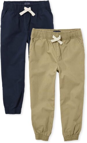 The Children's Place Boys' Stretch Pull on Jogger Pants