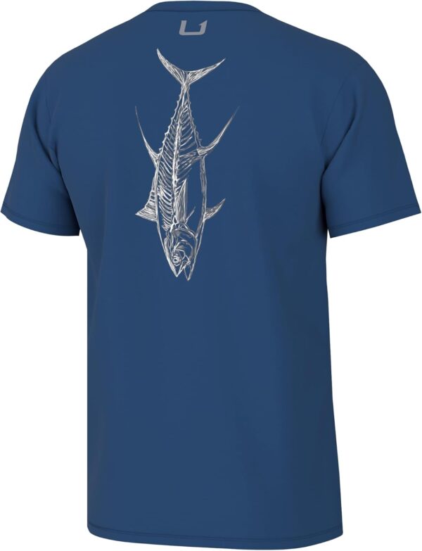 HUK Men's Fishing Graphic Tee, Performance Short Sleeve, Quick-Dry