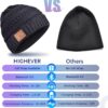 Womens Gifts for Christmas Stocking Stuffer Bluetooth Beanie Women: Ponytail Beanie Bluetooth Hat with Bluetooth Headphones Winter Cap Birthday Gift Ideas for Her Wife Mom Women Who Have Everything