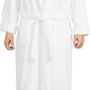 Lands' End Men's Calf Length Turkish Cotton Terry Bathrobe