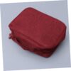 Gadpiparty Travel Storage Bag Kit for Data Cables U Disks Power Banks & Electronics Accessories Compact Organizer Case for Gadgets Wine Red