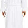 Lands' End Men's Calf Length Turkish Cotton Terry Bathrobe