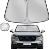 Windshield Sun Shade for Honda CRV 2023 2024 2025 CR-V SUV Foldable Sun Sunshade for Car Front Window Blocks UV Rays and Heat Automotive Interior Protector Custom Fit Accessories