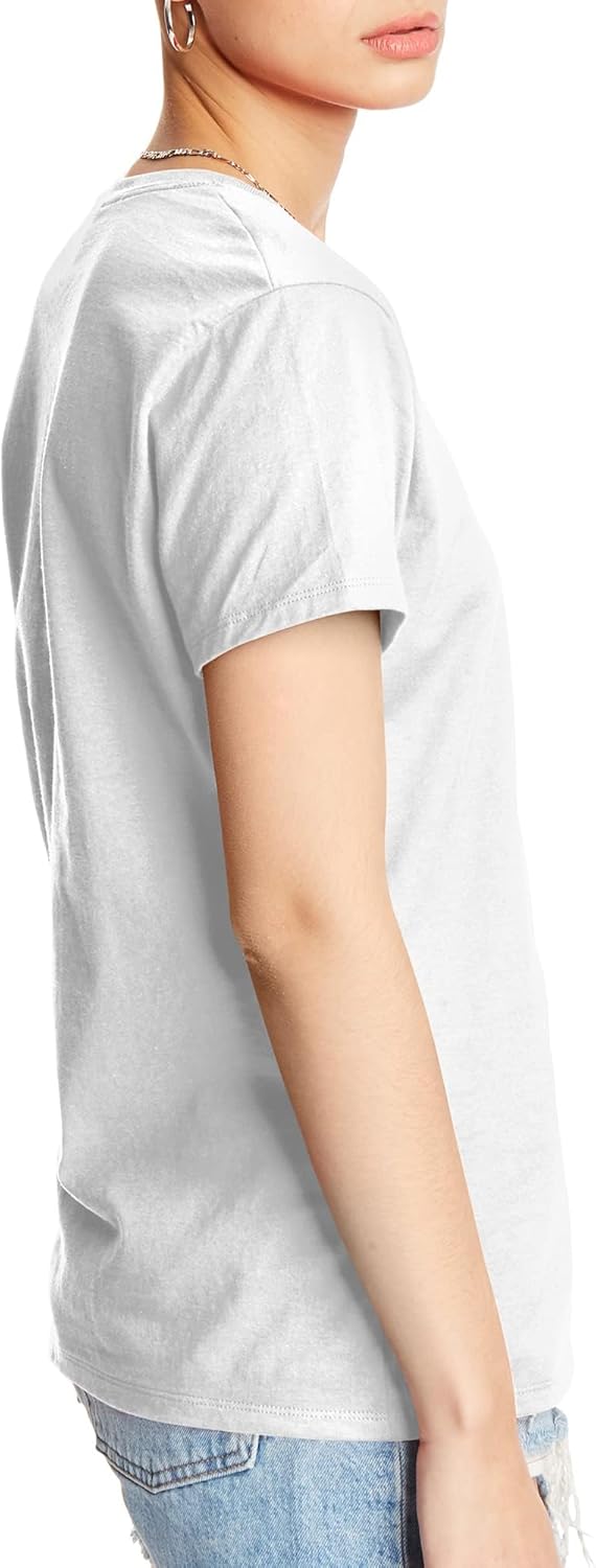 Hanes Women's Perfect-T Short Sleeve Cotton Crewneck T-Shirt