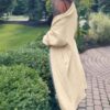 LILLUSORY Long Cardigan Sweaters for Women Fall Trendy Oversized Open Front Winter Coat