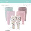 The Peanutshell Baby Girl Pants, Baby Girls' Clothing, Cotton Baby Clothes for Girls, Newborn to 24 Month Pants, Bottoms