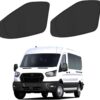 Front Side Window Sun Shade for 2015-2024 Fo-rd Transit Van High and Medium Roof Accessories, Foldable Window Sunshade Sun Visor Protector, Side Shades Sun Shield Blocks UV Ray Heat, Pack of 2