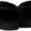 The Children's Place Girls' Indoor/Outdoor Comfy Slip-On Platform Shoe, Faux Fur Lined