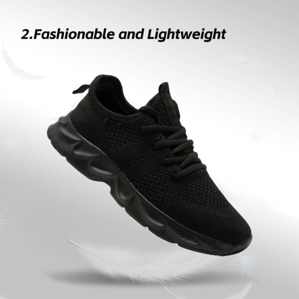 Men's Running Shoes Slip on Walking Shoes Lightweight Sneakers Tennis Workout Casual Breathable Shoes for Sports Gym